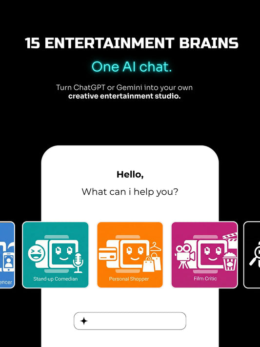 15 “Act As“ Entertainment AI Prompts