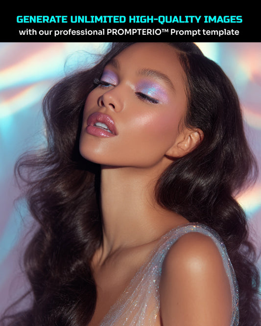 Eye Makeup Fashion Style Model PROMPTERIO™ AI Prompt