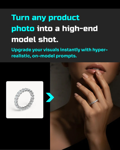 Jewelry Model Try-On Pack — Luxury Close-Up Edition