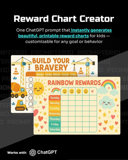 Reward Chart Creator – Make Discipline Fun
