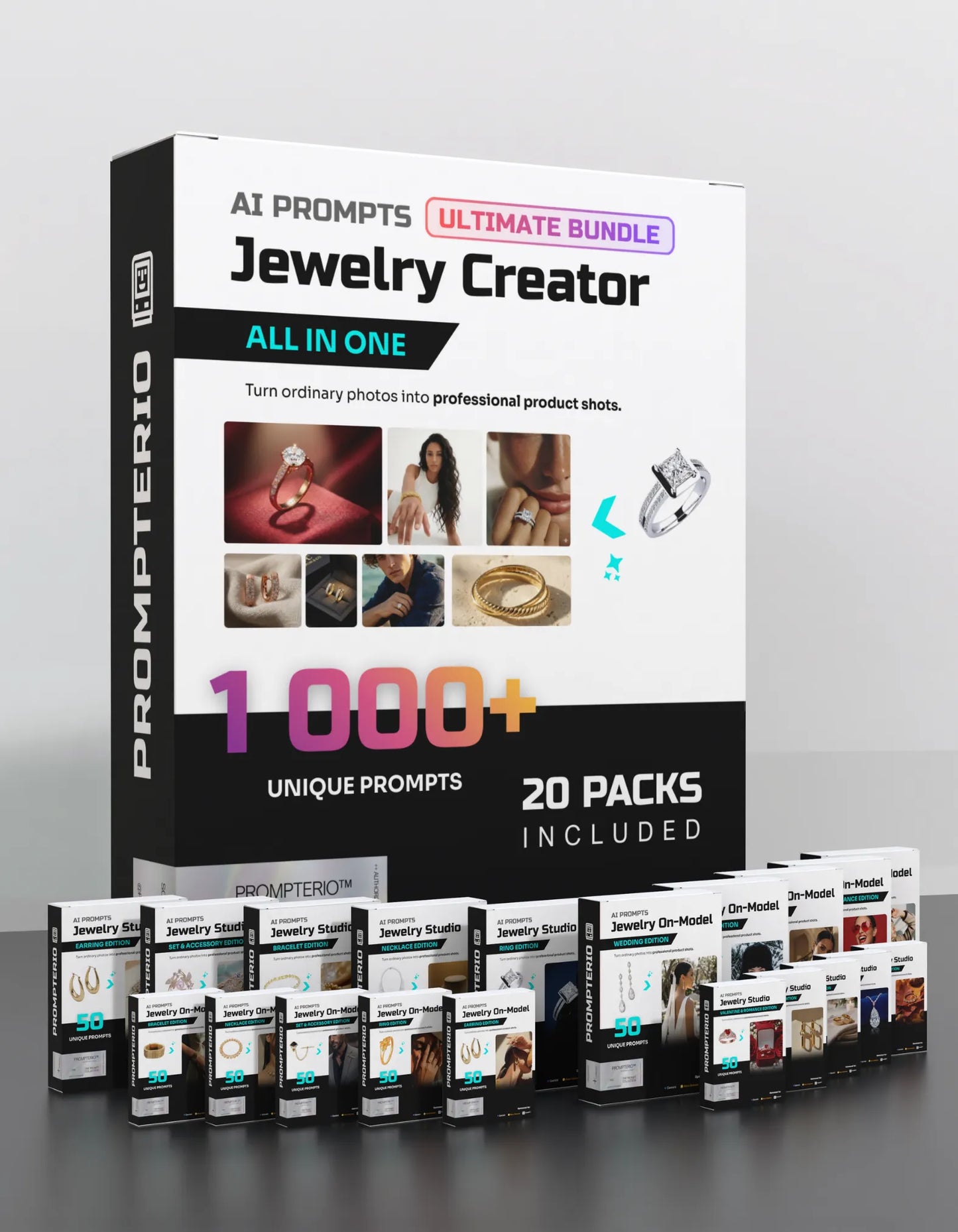1000+ Jewelry Creator: All-in-One [Your Product] AI Prompt Bundle