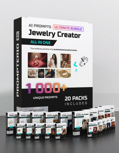 1000+ Jewelry Creator: All-in-One [Your Product] AI Prompt Bundle