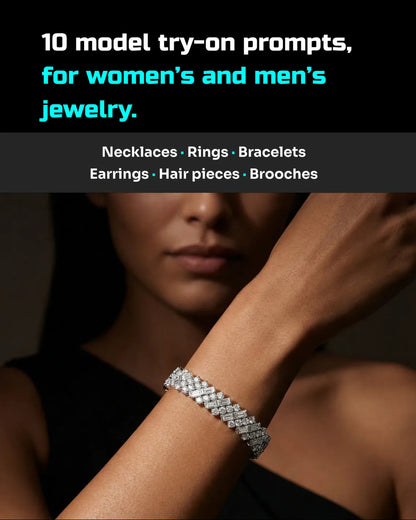 Jewelry Model Try-On Pack — Luxury Close-Up Edition