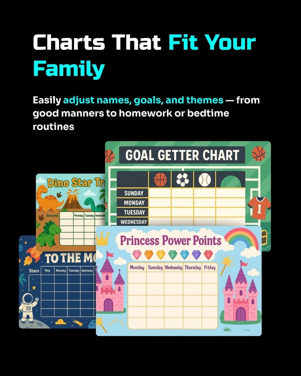 Reward Chart Creator – Make Discipline Fun