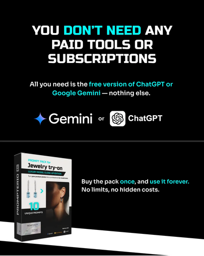 Jewelry Model Try-On Pack — Luxury Close-Up Edition