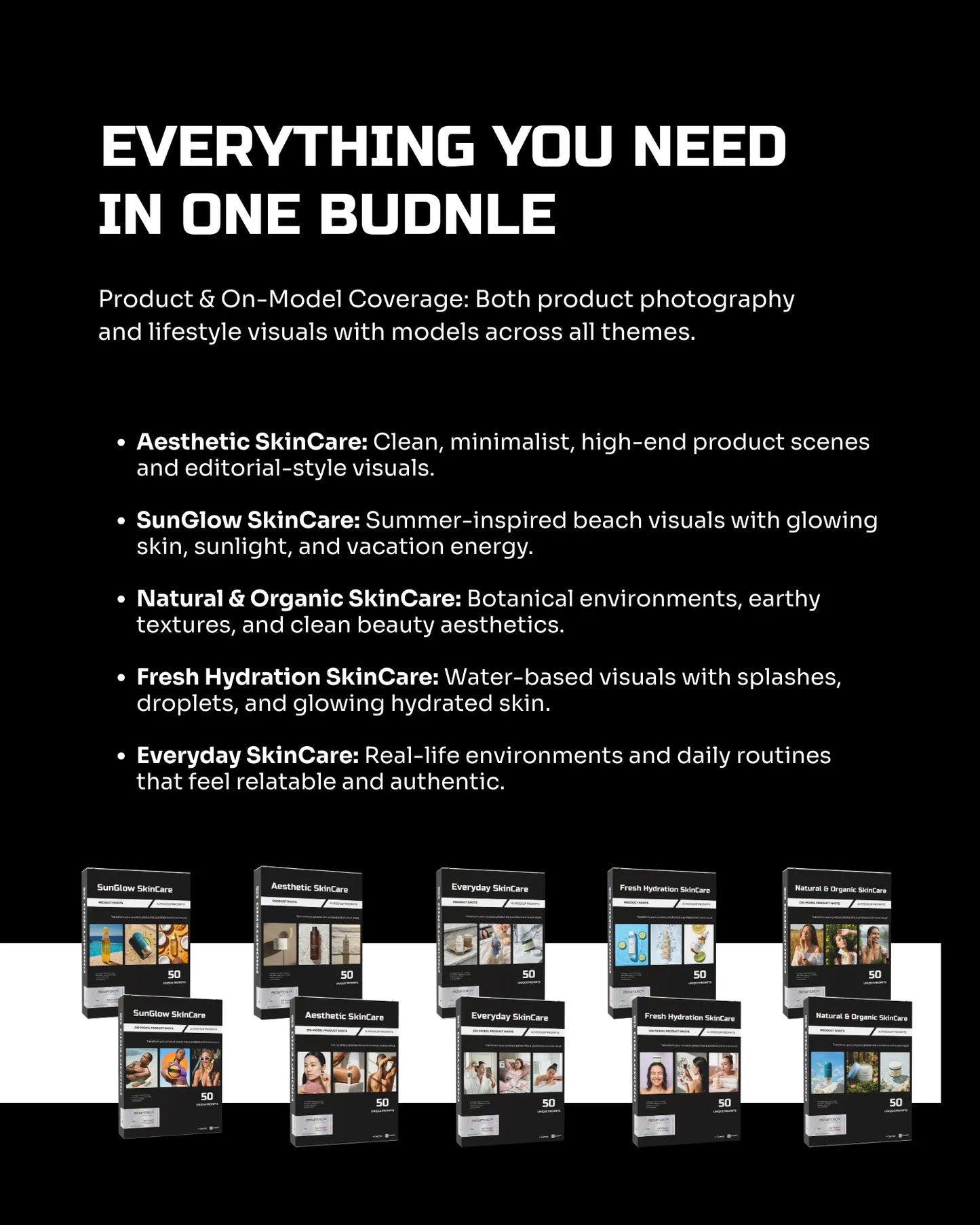 500 SkinCare Topics: All-Esthetics [Your Product] AI Prompt Bundle