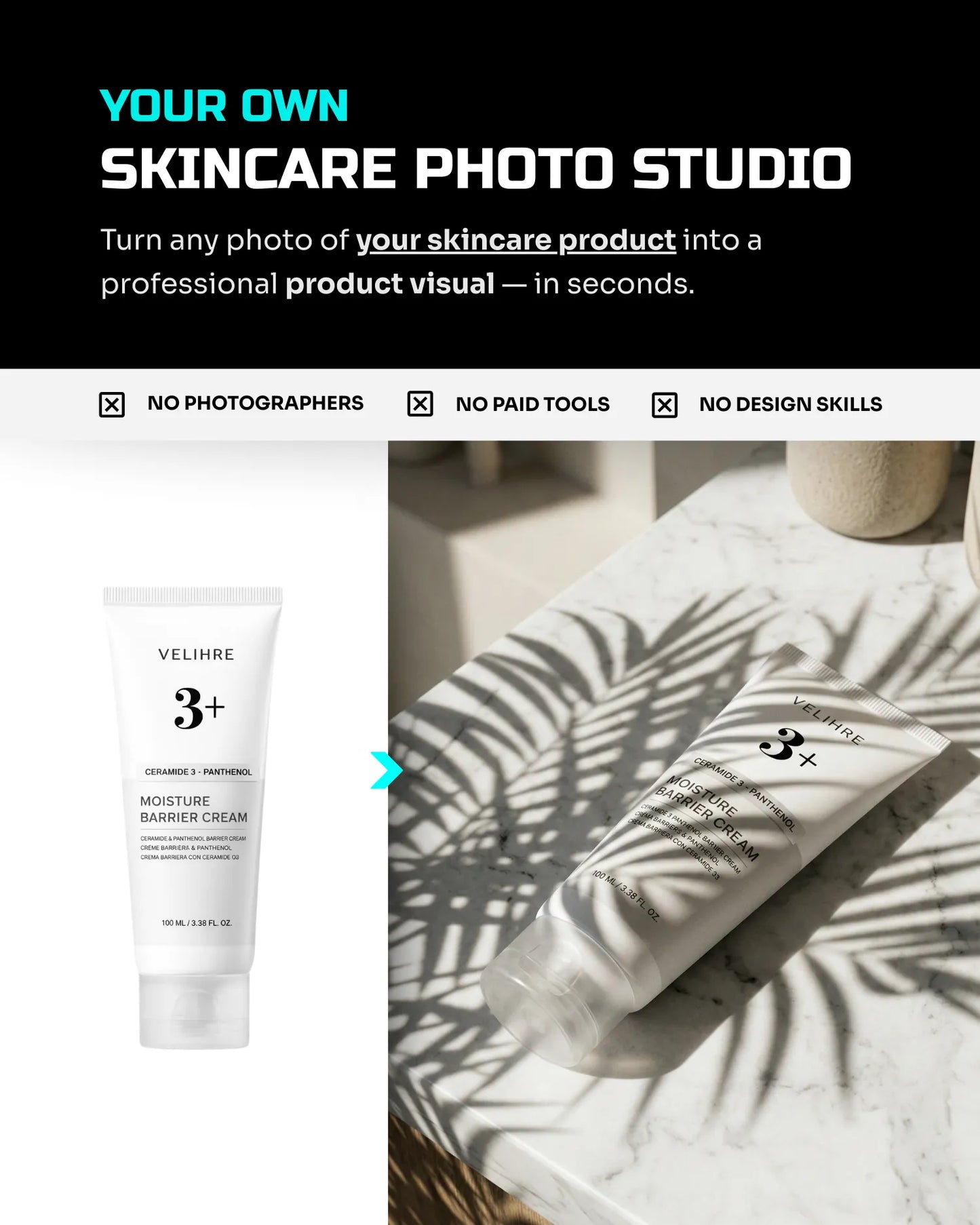 50 Aesthetic SkinCare: Product Shots [Your Product] AI Prompts