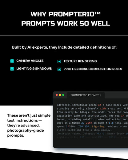 100 SunGlow SkinCare: Product & On-Model [Your Product] AI Prompt Bundle