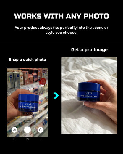50 Everyday SkinCare: Product Shots [Your Product] AI Prompts