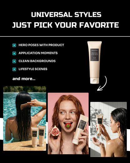 50 Fresh Hydration SkinCare: On-Model [Your Product] AI Prompts