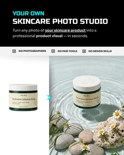 50 Natural & Organic SkinCare: Product Shots [Your Product] AI Prompts