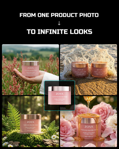 50 Natural & Organic SkinCare: Product Shots [Your Product] AI Prompts