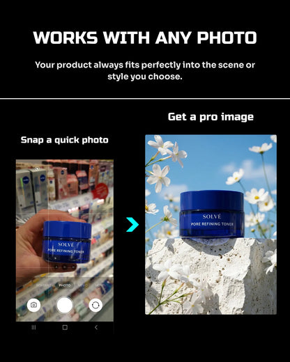50 Natural & Organic SkinCare: Product Shots [Your Product] AI Prompts