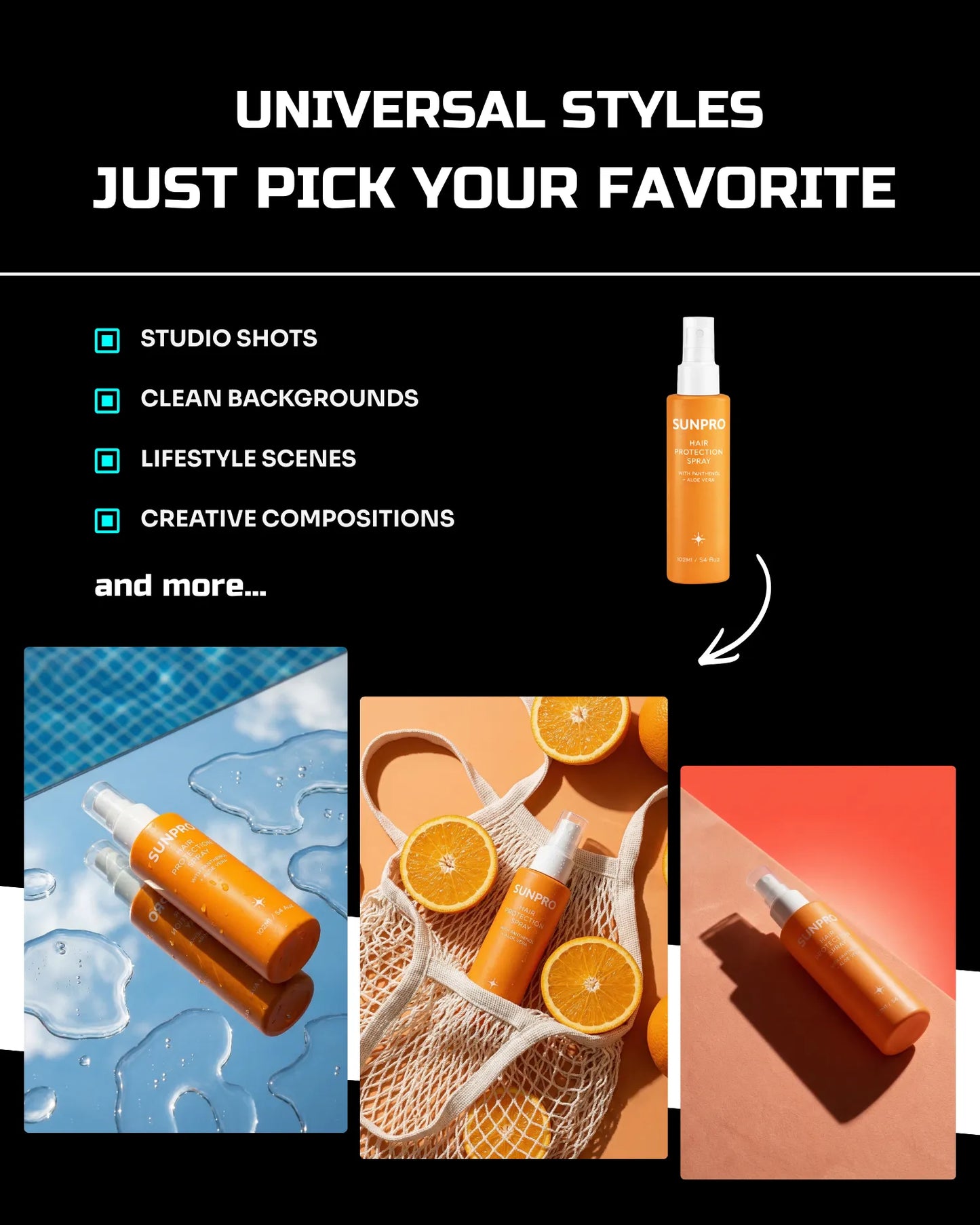 50 SunGlow SkinCare: Product Shots [Your Product] AI Prompts