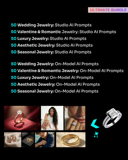 1000+ Jewelry Creator: All-in-One [Your Product] AI Prompt Bundle