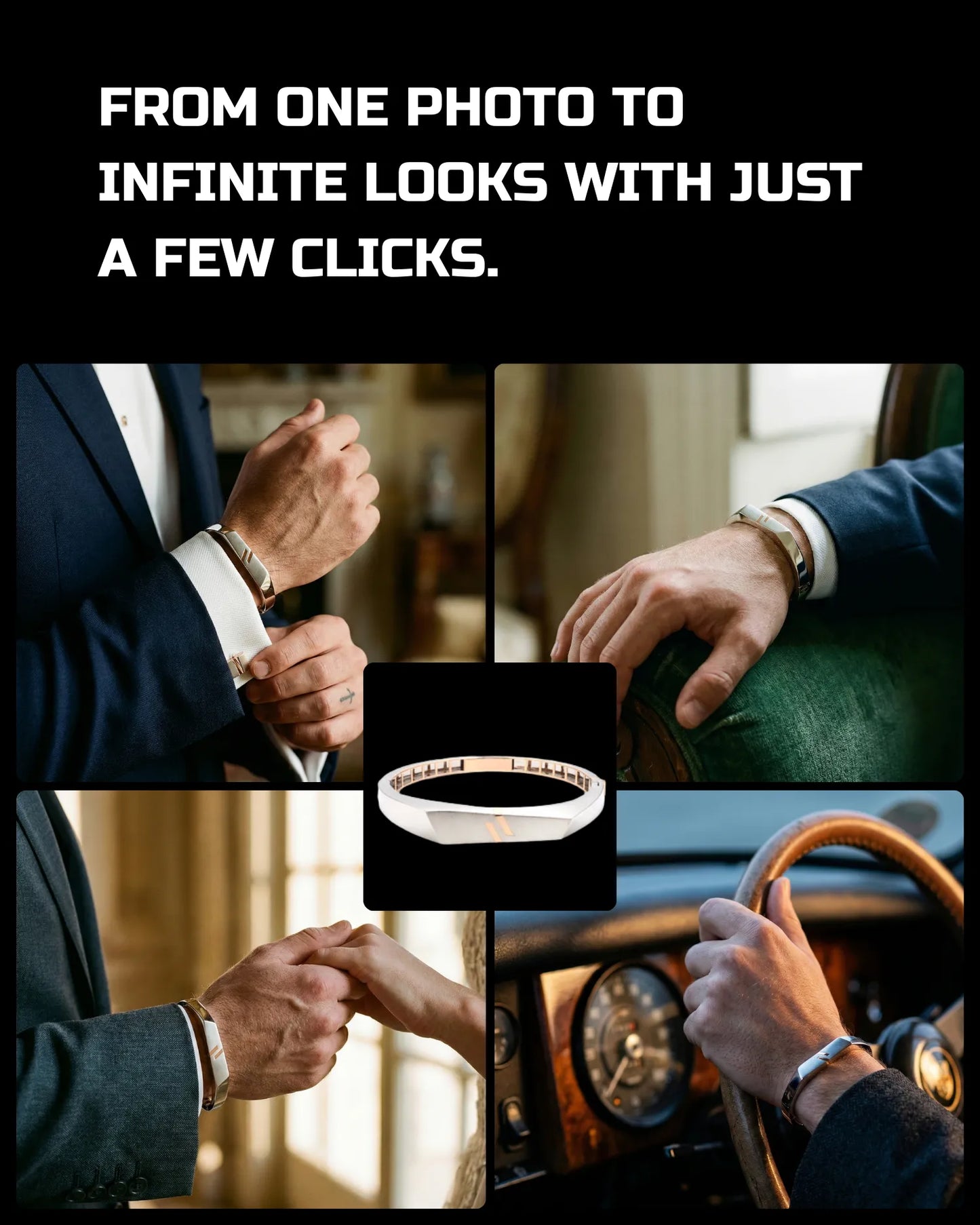 100 Wedding Jewelry: Studio & Model [Mockup] AI Prompt Bundle