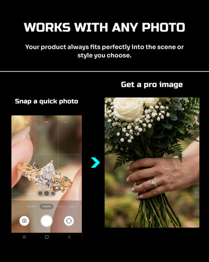 100 Wedding Jewelry: Studio & Model [Mockup] AI Prompt Bundle