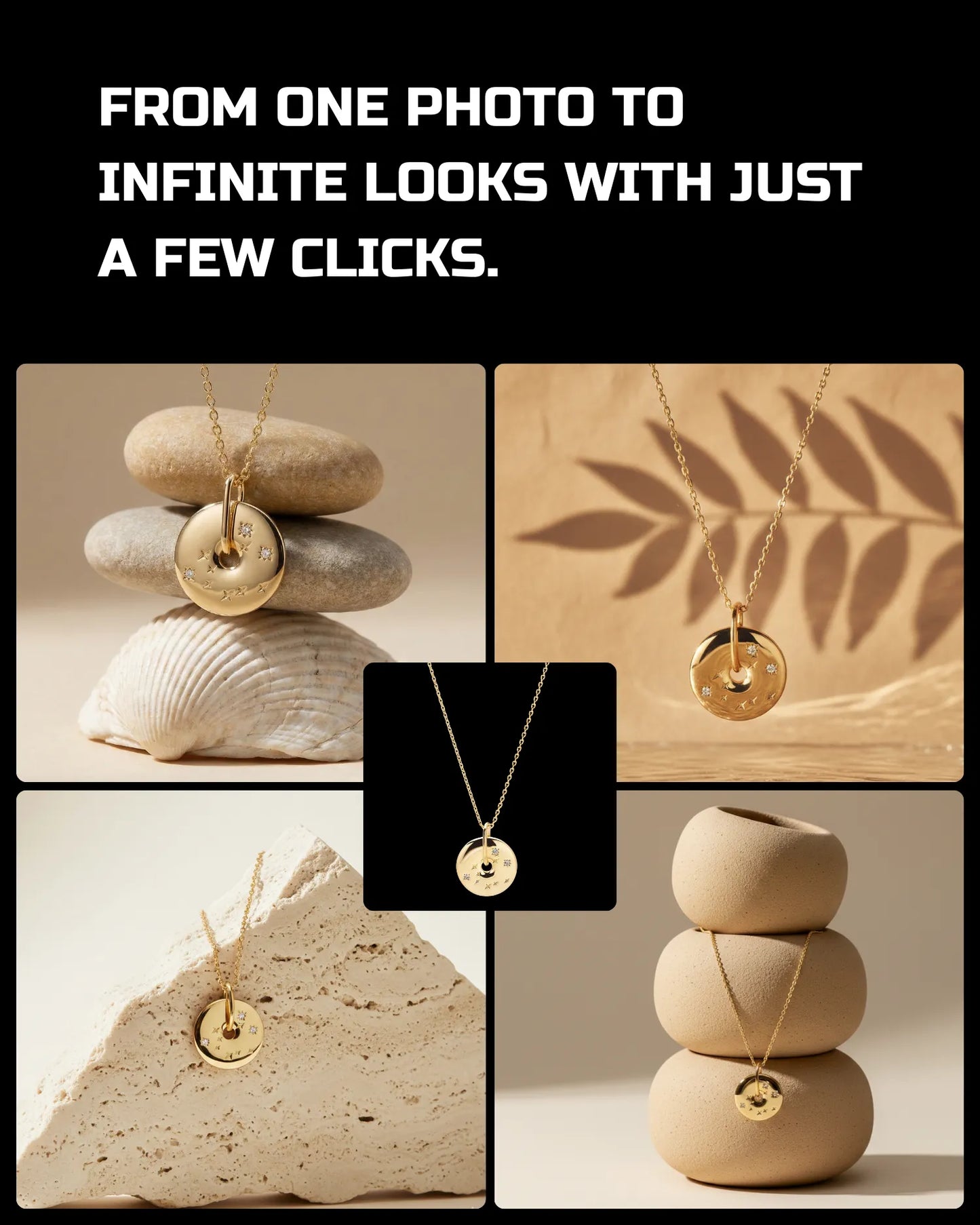 50 Aesthetic Jewelry: Studio [Your Product] AI Prompts