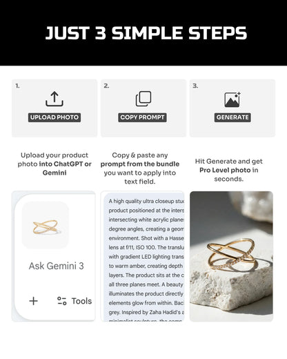 50 Aesthetic Jewelry: Studio [Your Product] AI Prompts