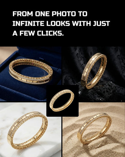 50 Bracelets: Studio [Mockup] AI Prompts