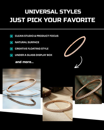 50 Bracelets: Studio [Mockup] AI Prompts