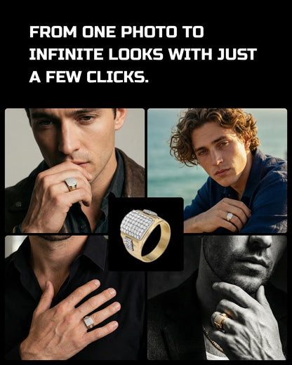50 Luxury Jewelry: On-Model [Mockup] AI Prompts