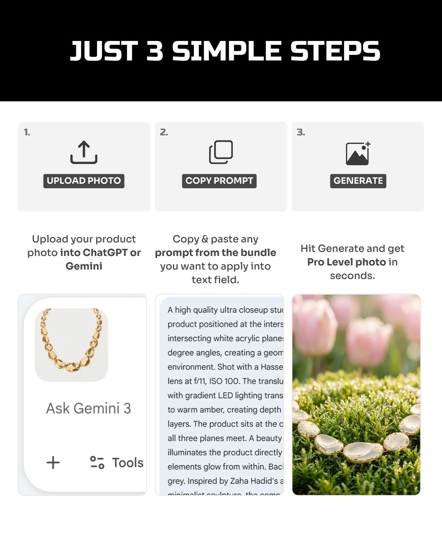 50 Seasonal Jewelry: Studio [Mockup] AI Prompts