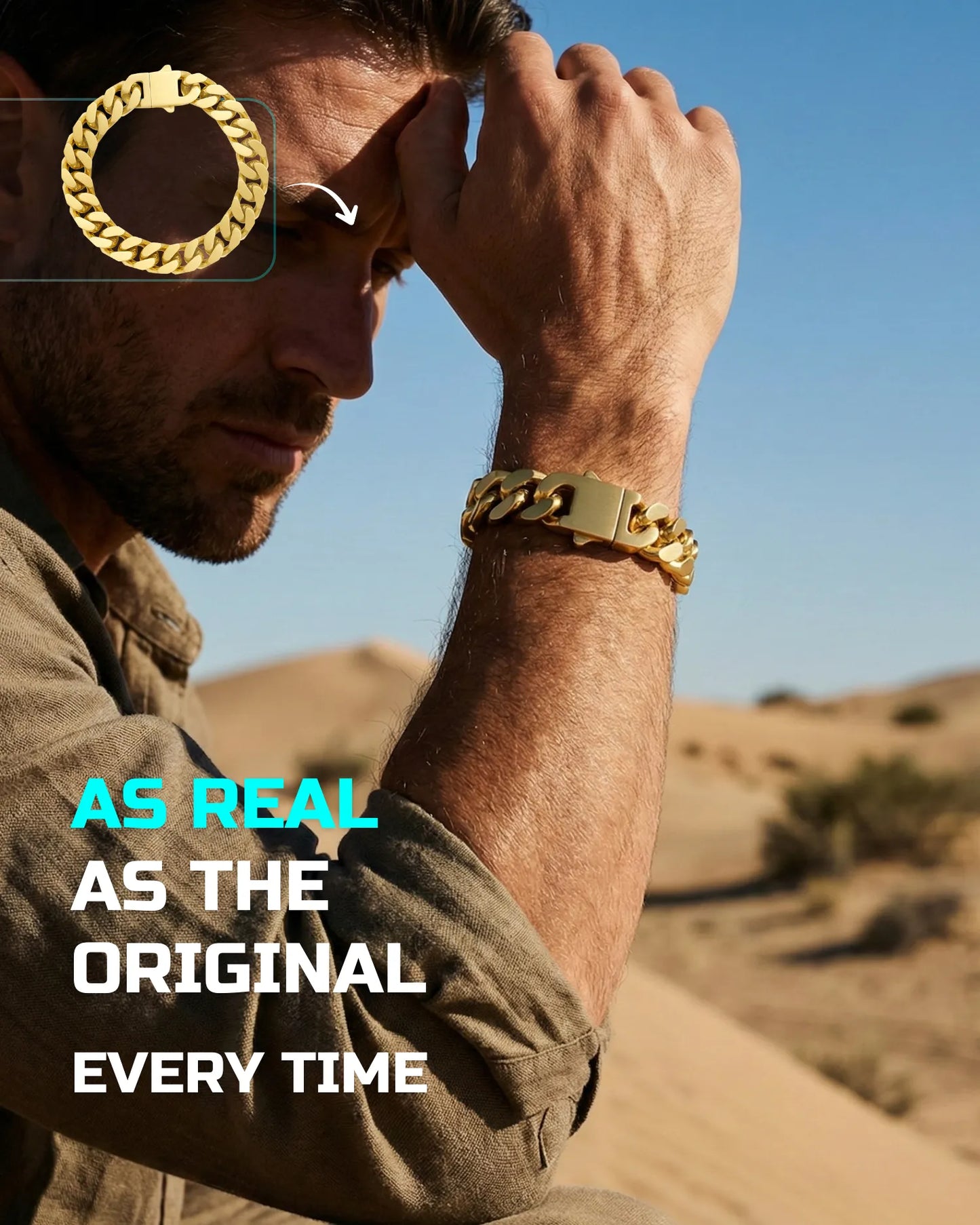 50 Bracelets: On-Model [Mockup] AI Prompts