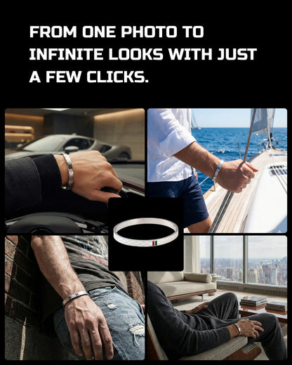 50 Bracelets: On-Model [Mockup] AI Prompts