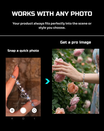 50 Bracelets: On-Model [Mockup] AI Prompts