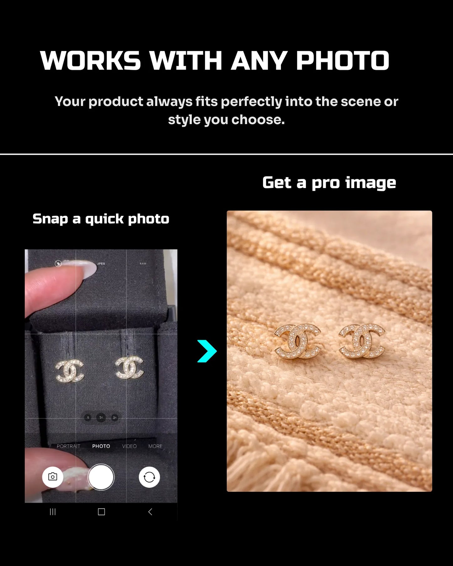 50 Earrings: Studio [Mockup] AI Prompts