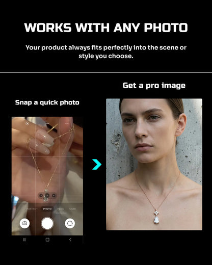 50 Necklaces: On-Model [Mockup] AI Prompts