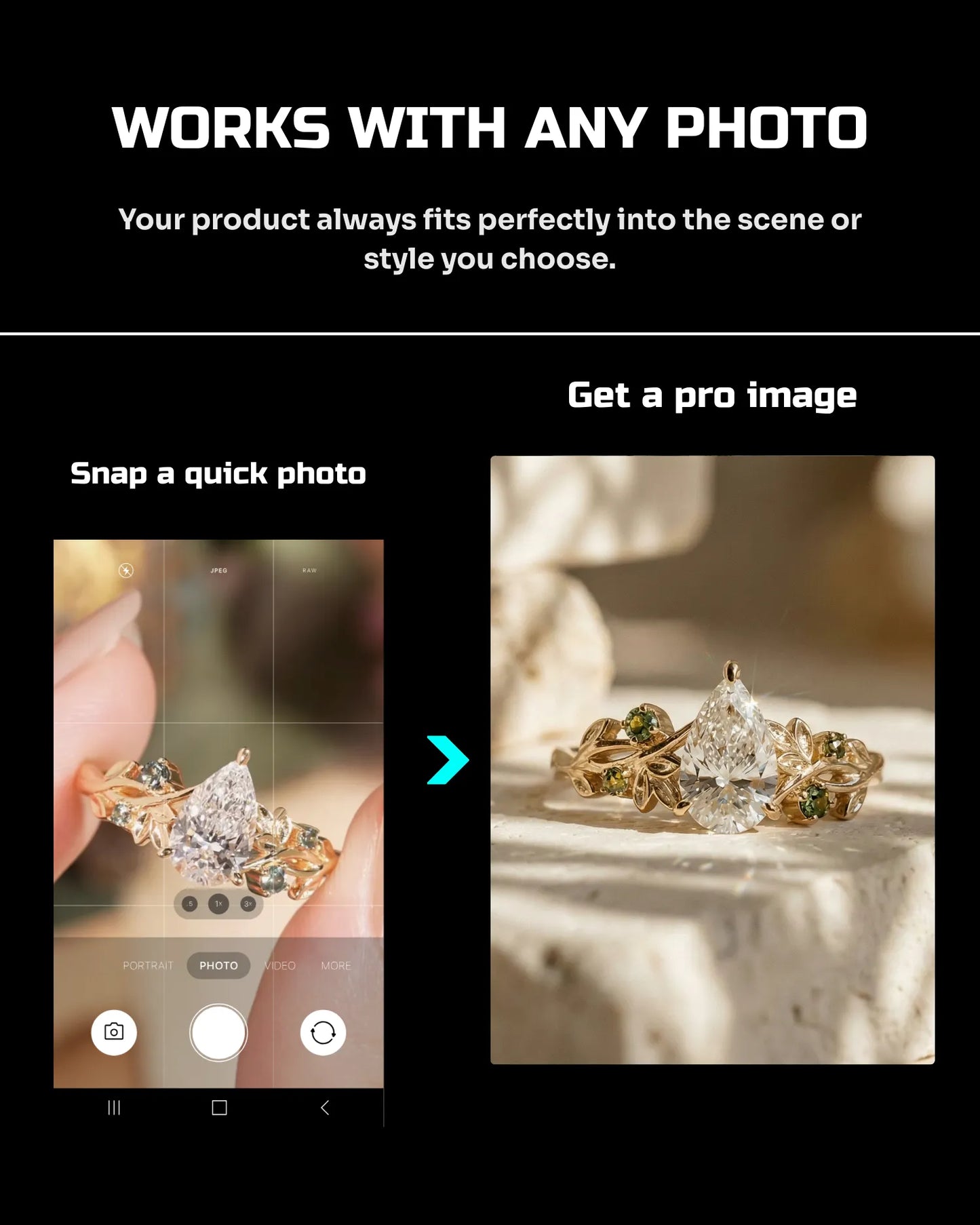 100 Aesthetic Jewelry: Studio & Model [Mockup] AI Prompt Bundle