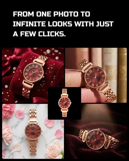 50 Valentine’s & Romantic Jewelry: Studio [Mockup] AI Prompts