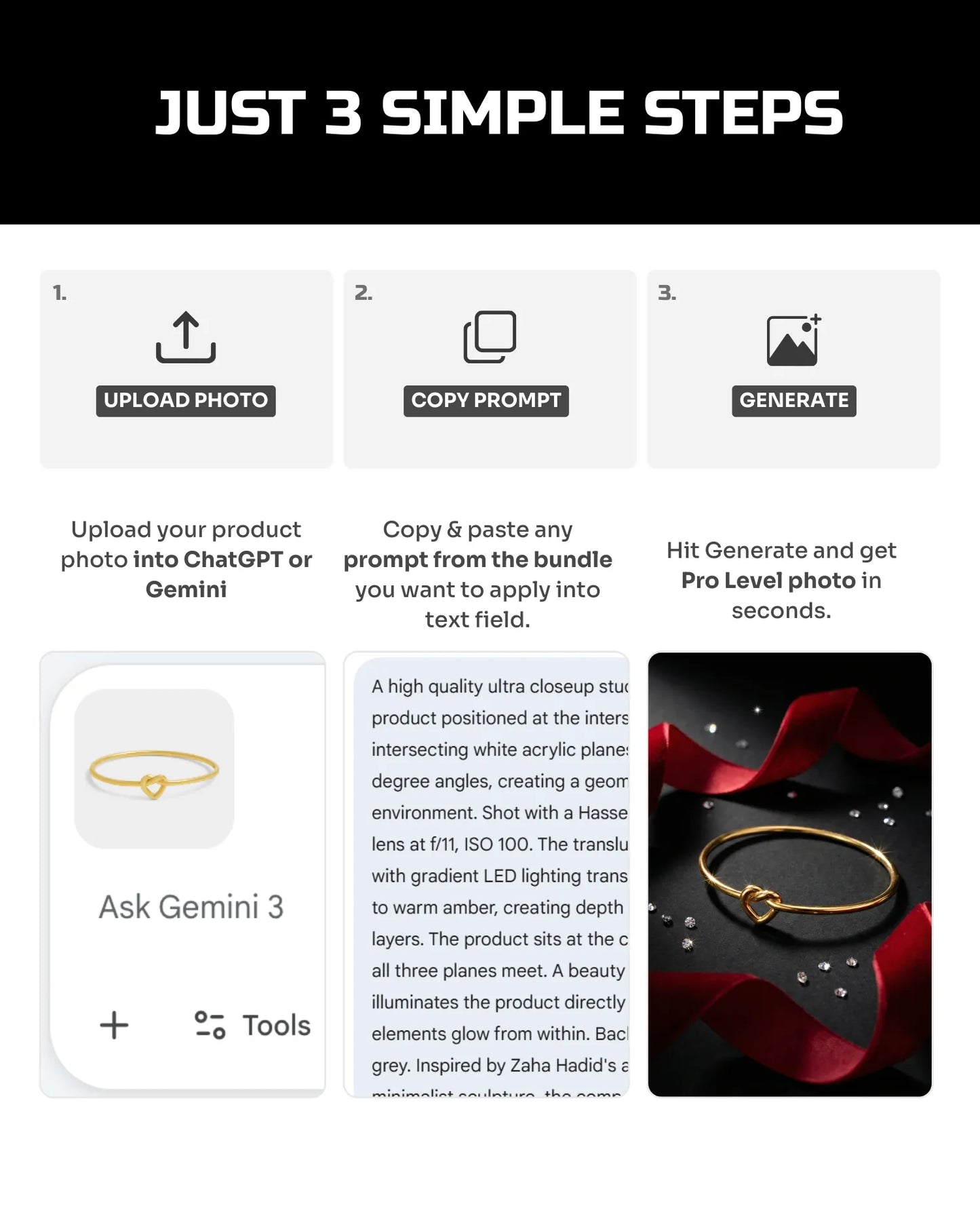 50 Valentine’s & Romantic Jewelry: Studio [Mockup] AI Prompts