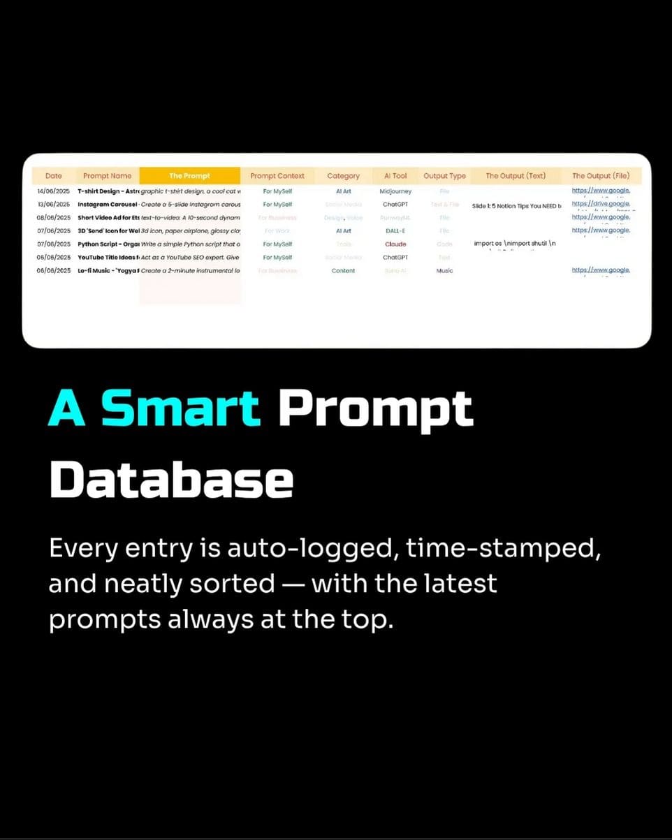 Prompt Organizer & Management System