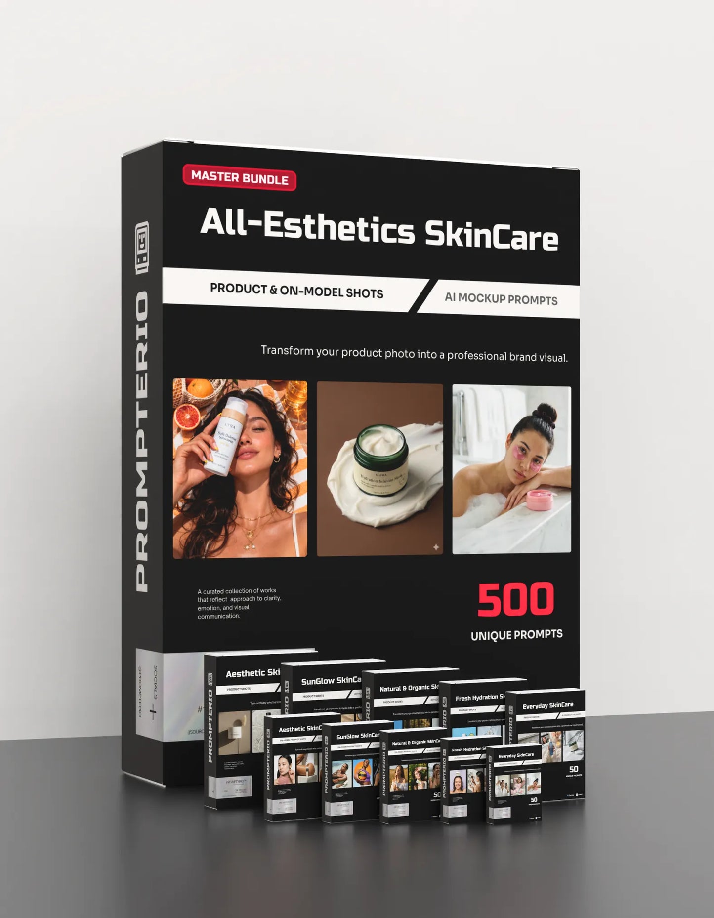 500 SkinCare Topics: All-Esthetics [Your Product] AI Prompt Bundle