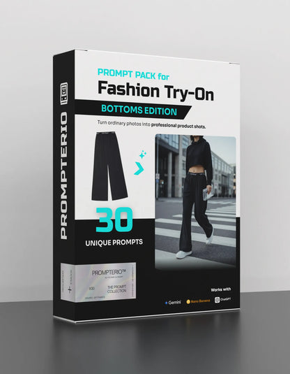 Fashion Try-On Pack —  Bottoms Edition