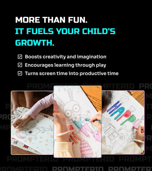 Endless Coloring Pages Pack – 30 PROMPTERIO™ Professional ChatGPT AI PROMPTS