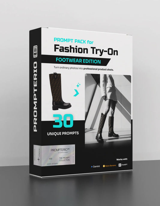 Fashion Try-On Pack —  Footwear Edition