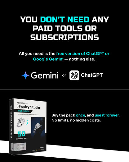 50 Rings: Studio [Mockup] AI Prompts