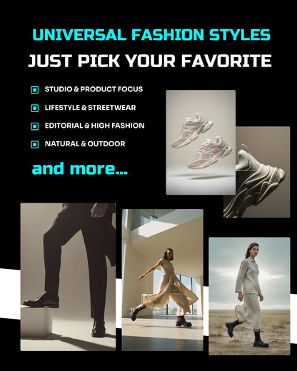 Fashion Try-On Pack —  Footwear Edition