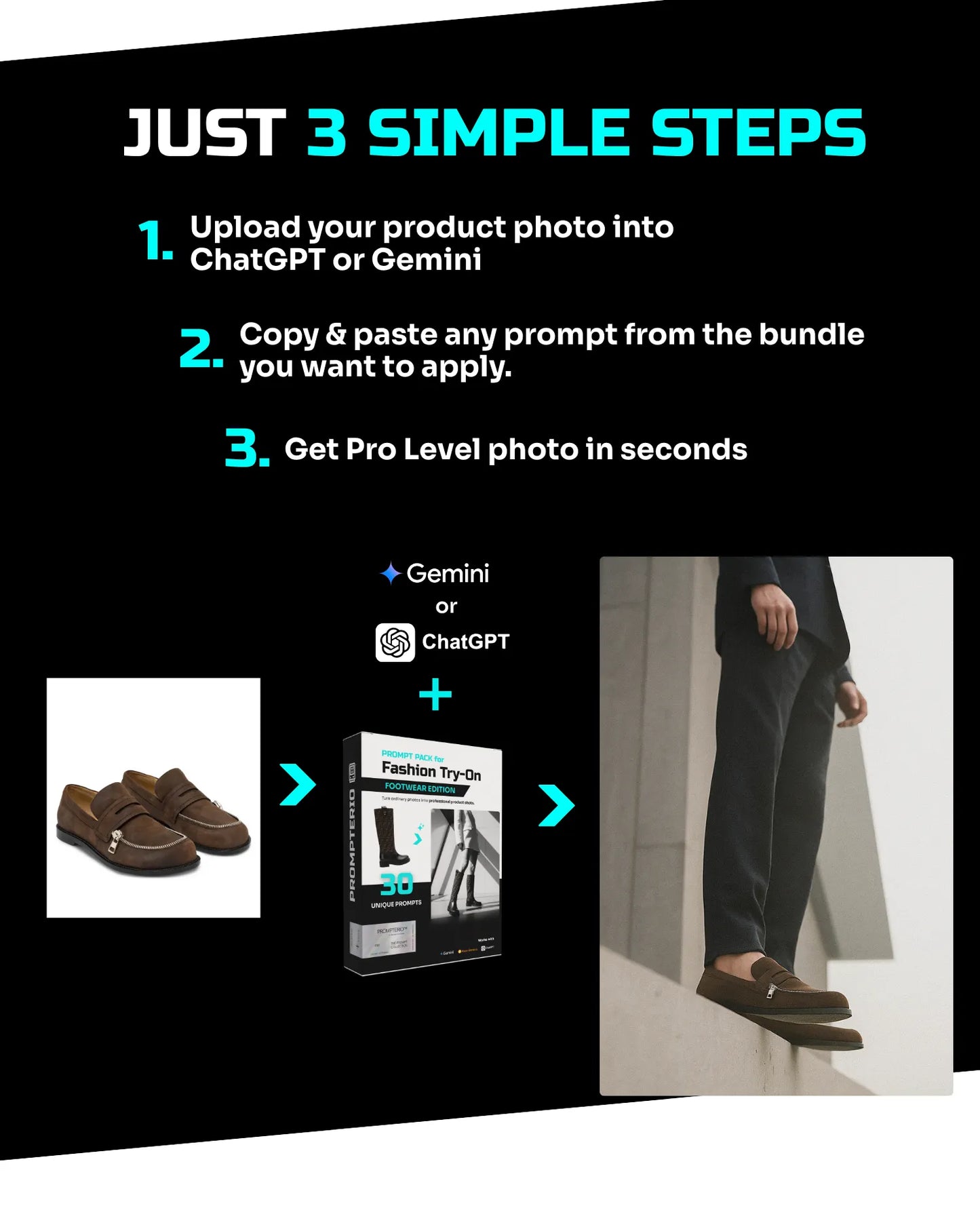 Fashion Try-On Pack —  Footwear Edition