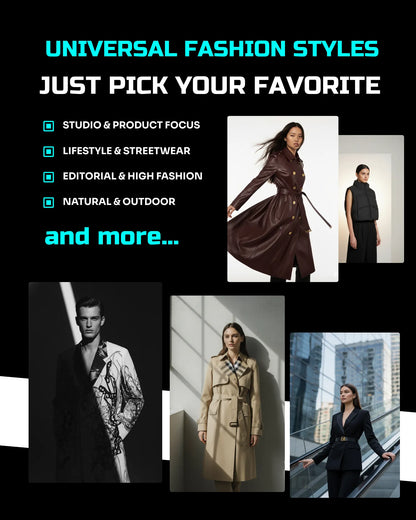 Fashion Try-On Pack — Outerwear Edition