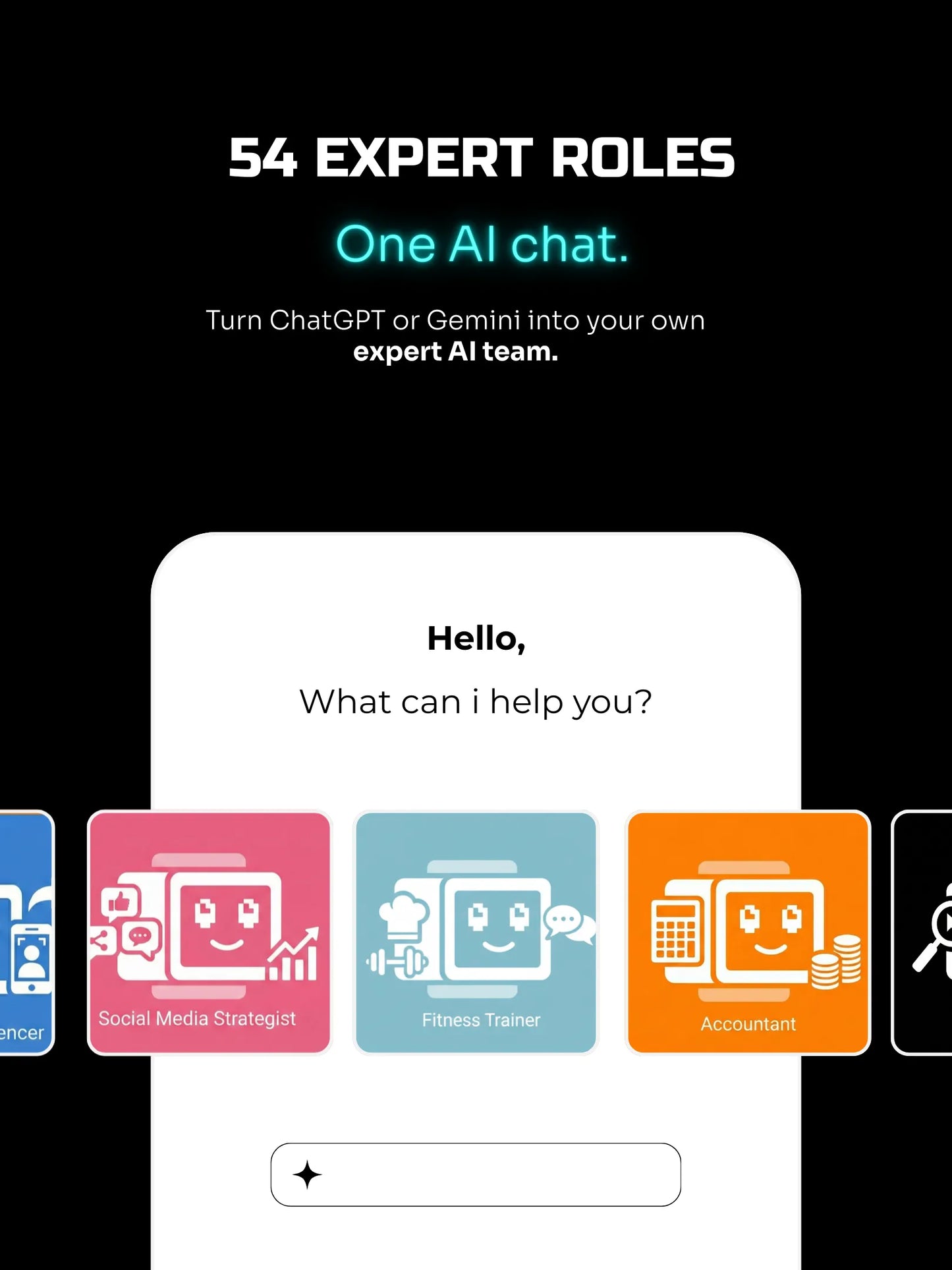 54 “Act As“ Premium Ai Prompts All -in-One Bundle