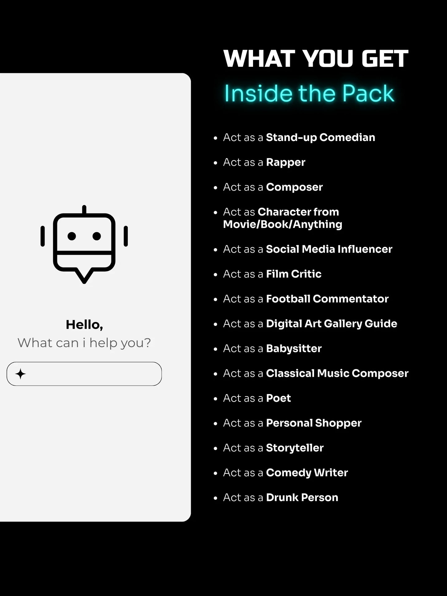 15 “Act As“ Entertainment AI Prompts