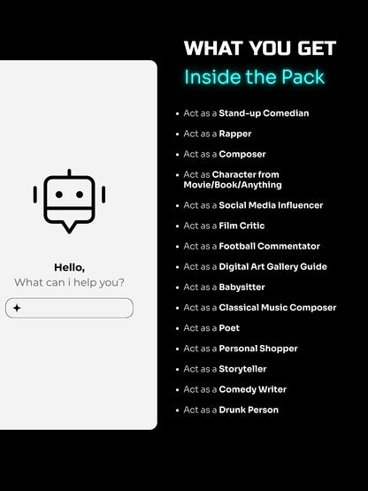 15 “Act As“ Entertainment AI Prompts