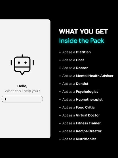 12 “Act As“ Health & Wellness AI Prompts