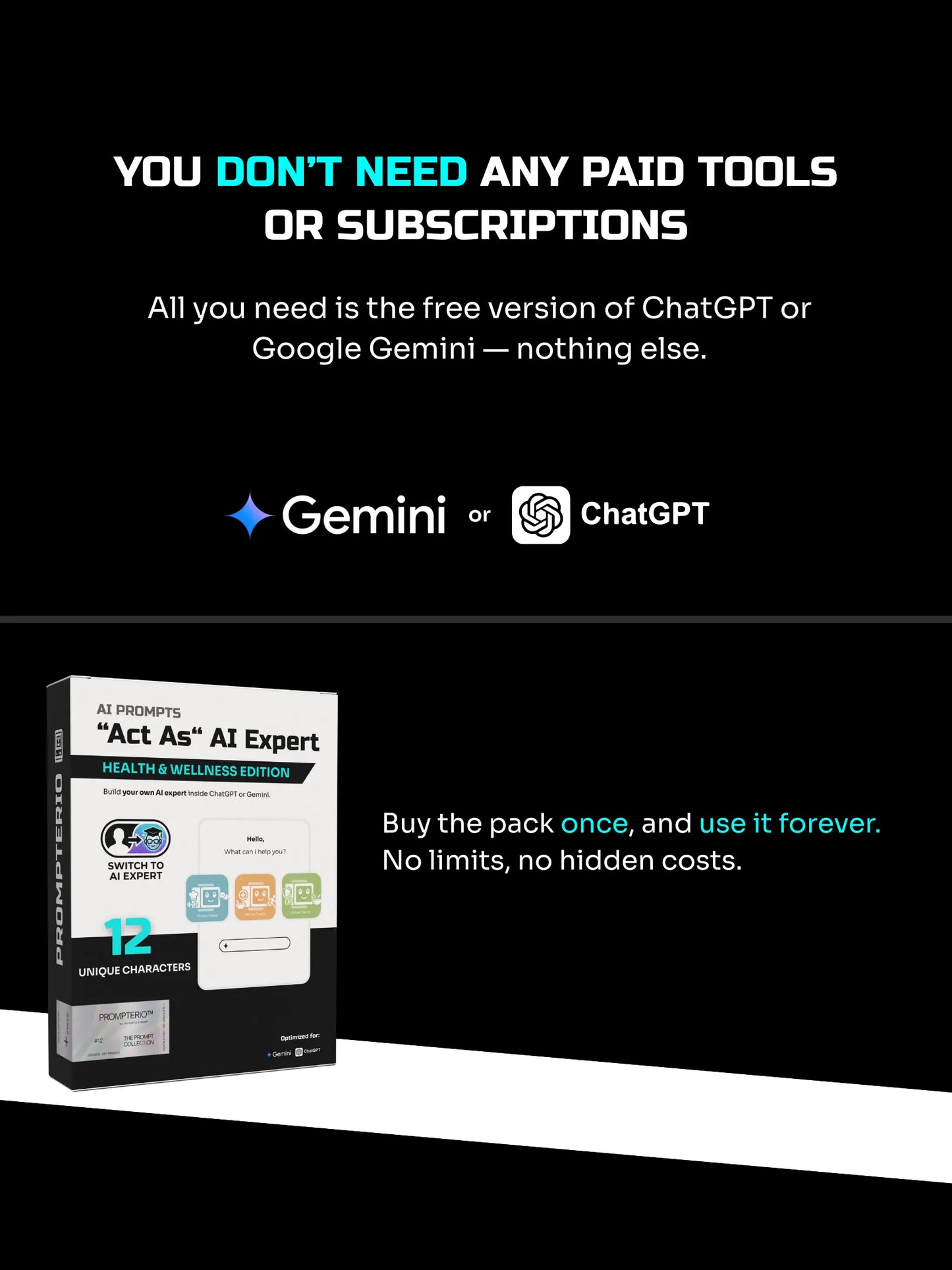 12 “Act As“ Health & Wellness AI Prompts