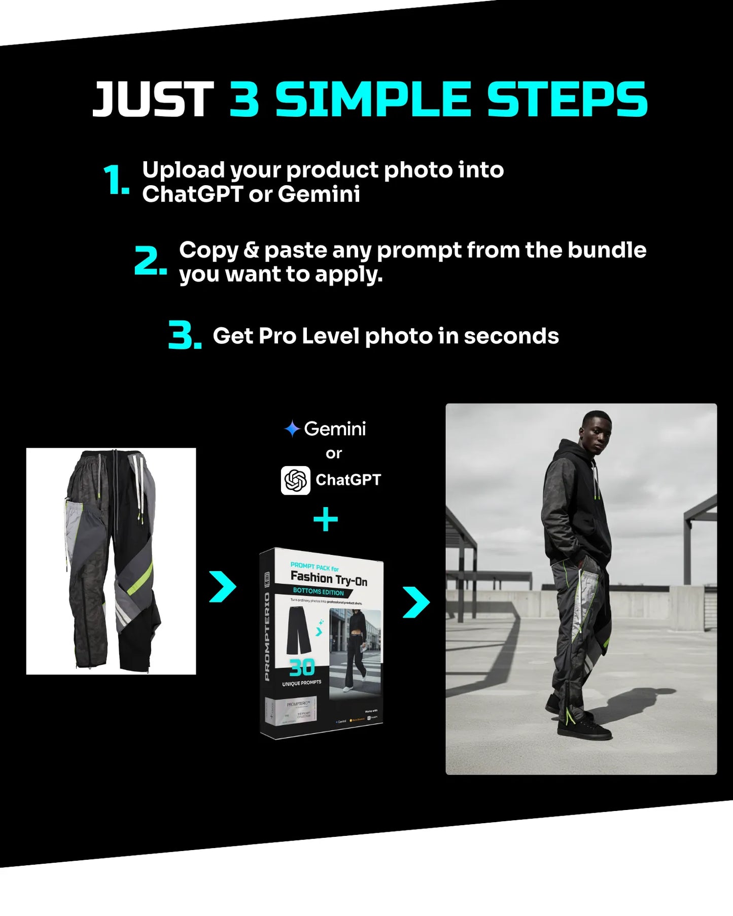 Fashion Try-On Pack —  Bottoms Edition